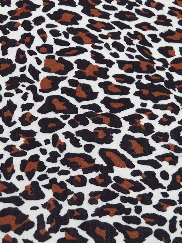 Модная шифоновая ткань с анималистическим принтом пейсли одежда    - Изображение 1 из 2