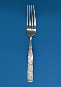 BON CHEF SAFARI GLOSSY 18/8 STAINLESS FLATWARE SALAD LINES SALAD FORK 7-1/2" - Picture 1 of 4