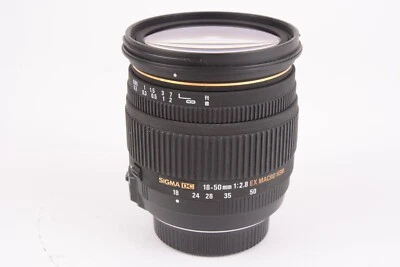Sigma DC 18-50mm f/2.8 EX Macro HSM Wide Angle Zoom Lens for Nikon F #T-13432 - Image 1 of 4