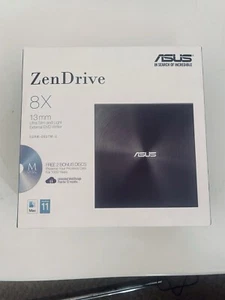 ASUS ZenDrive U7M SDRW-08U7M-U External Ultra-Slim DVD Rewriter - Black - Picture 1 of 2