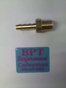 Instalación de puerto de vacío de latón 3/16" x 1/8 NPT PARA HOLLEY Y OTROS CARBURADORES - Imagen 1 de 1