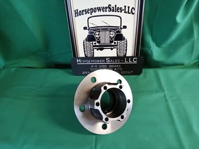 front 4x4 WHELL HUB, 1953-77 Jeep CJ3,5,6,7,8, SJ+J-Series, C101, C1,04, PickUp - Image 1 of 4