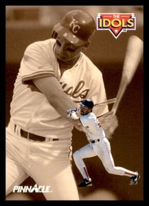 1992  Pinnacle #282 Wade Boggs / George Brett IDOL