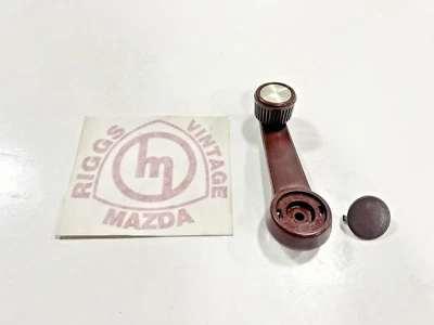Manivela ventana borgoña Mazda Rx7 FB S2 S3 GSLSE 1981-1985 Foto 1 de 3