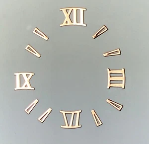 Esfera de reloj marcador de hora números ROMANOS pequeños números 2,75 mm puntos piezas reparación - Imagen 1 de 1