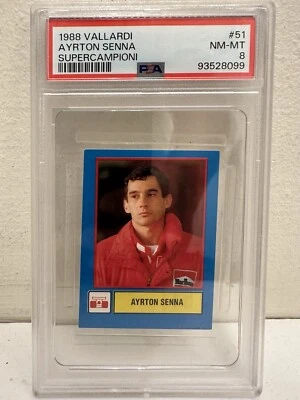 1988 VALLARDI Ayrton Senna SUPERCAMPIONI PSA 8 (POP 9) - Image 1 of 3