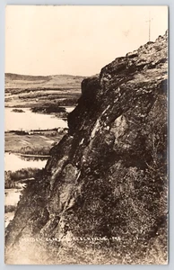 Postal de colección de The Maiden Cliff Lincolnville Maine RPPC - Imagen 1 de 2
