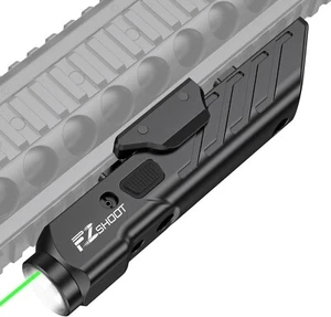 1700 Lumens Tactical Laser Light Combo for Rifle with Picatinny and M-Rail Green - Picture 1 of 7