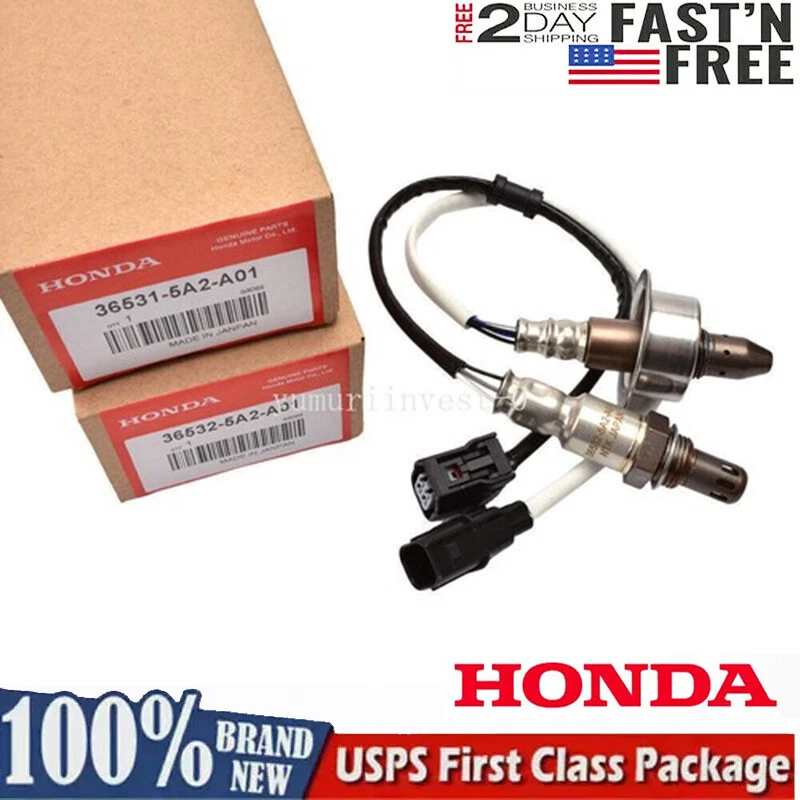 OEM Upstream & Downstream Oxygen Sensor For Honda Accord CR-V Acura ILX TLX 2.4L Foto 1 de 4