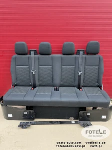 Ford Transit MK8 4er Sitzbank Bank Fahrgasrraum Sitz isofix Capitol DOKA - Picture 1 of 1