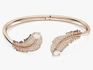 Set Swarovski Set Armband und Ohrringen Feder - Bild 1 von 3