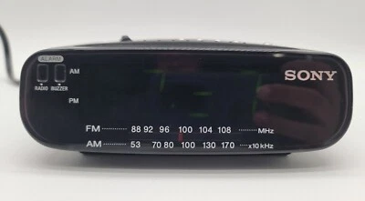 SONY Dream Machine ICF-C212 FM/AM Alarm Clock Radio - Tested & Working - Image 1 of 4