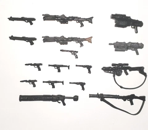 Star Wars WEAPON LOT Omega Squad Mandalorian Republic Forces ARC Clone Trooper Cover