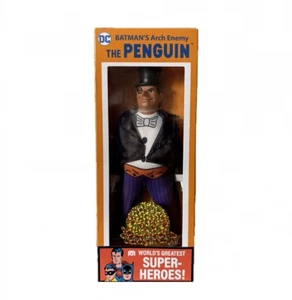 Mego PENGUIN Figure 50° Anniversario DC Comics World's Greatest Heroes MINTY. - Foto 1 di 6