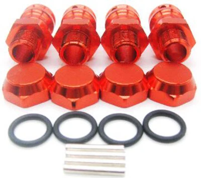 1/8 RC Car metal 17mm Wheel Hex Hub Alum alloy 23mm Extension Adapter Anti -dust - Image 1 of 4