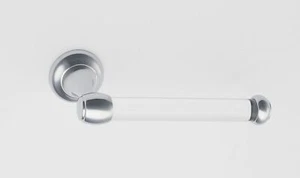 Alno A7366-MB Royale Acrylic 7-1/16 Inch Wide Single Post Tissue Holder - Picture 1 of 7