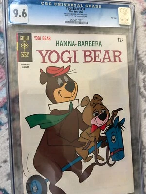 Yogi Bear #31 CGC 9.6 Gold Key 1968 - Image 1 of 4