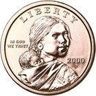 2000 D Native American Sacagawea Gem Bu Dollar Us Mint Coin See Pics J949