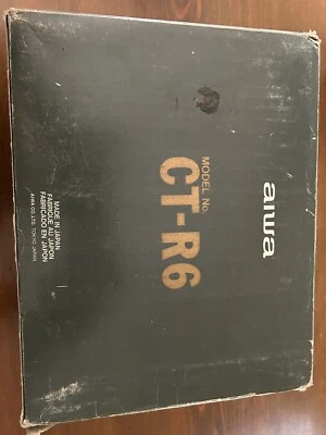 Aiwa Modello Cd-R6YZ Anno 92 Stereo Car Cassette Receiver. Nuovo Con Telecomando - Immagine 1 di 4