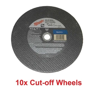 "10x Milwaukee 49-94-1275 typ 1 abschneidradscheibe 12"" x 1/8"" x 1" - Bild 1 von 3