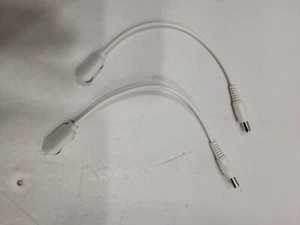 Cables 9v Battery Cable 210MM White (lot of 2) - Picture 1 of 5