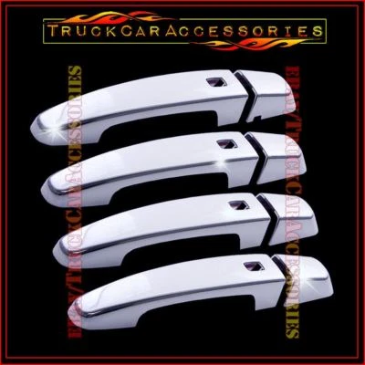 Хромированные чехлы на 4 дверные ручки с 4 смарт-ключами для GMC Acadia 2017 18 19 2020 - Изображение 1 из 2