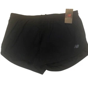 New Balance Women's Running Shorts Sz XL Dual Layer Workout Athletic Black - Picture 1 of 5