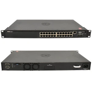 Dell PowerSwitch N2024 Networking Switch 24-Port 2x 10GbE SFP+ 2x Stacking Ports - Afbeelding 1 van 3