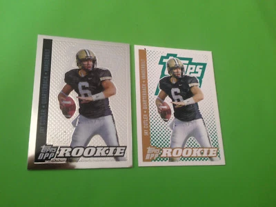 Jay Cutler RC Rookie Topps DPP Chrome SP, + BASE Bears Vanderbilt  - Image 1 of 2