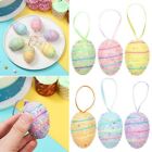Painted Easter Egg Set Hanging Pendants Home Easter Party Decor