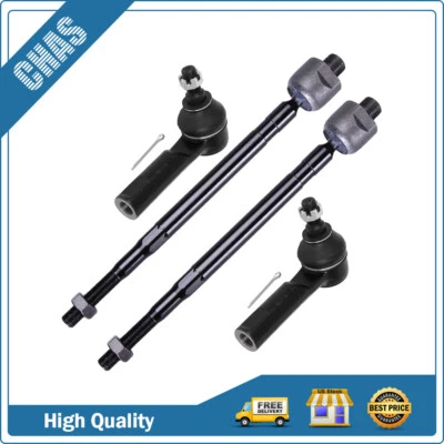 Se adapta a Honda Ridgeline 2006-2013 2014 4 piezas extremo de varilla de amarre exterior extremo de varilla de amarre interior Foto 1 de 4