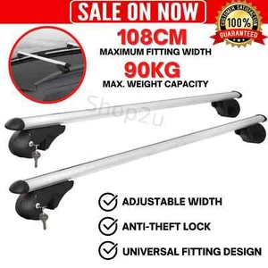 Roof Racks | for Mitsubishi Pajero | Fits factory rails 1999-2021 Car Top Bars - Picture 1 of 8