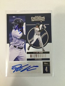 F114,685  2020 Panini Contenders Contenders Autographs #20 Je'Von Ward