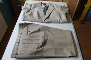 Herren Anzug Sakko und Hose beige braun von Manston / Brax, Gr. 26 - Bild 1 von 19