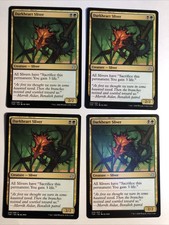 4x MTG Time Spiral Remastered Darkheart SLIVER NM/M Magic the Gathering