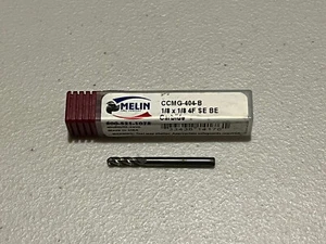 MELIN Carbide End Mill - CCMG-404-B 1/8 x 1/8 4FL SE BN - Qty. 5 - Picture 1 of 2