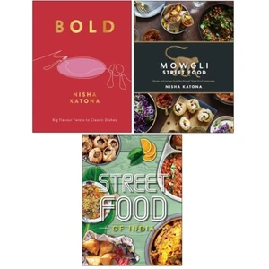 Bold Nisha Katona (HB), Mowgli Street Food,Fresh Easy Indian Street Food 3 Books - Picture 1 of 4