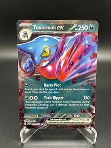 Toxicroak ex 131 - escarlata y violeta - base - jcc Pokémon - Imagen 1 de 2