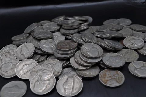 Roll of 1940 & 1941 Jefferson Nickels, full roll (3 available) Cover