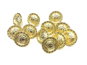 GOLD JEWEL BUTTON CM 1.8 - Picture 1 of 2