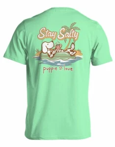 Neu PUPPIE LOVE Stay SALTY PUP T-SHIRT - Bild 1 von 2