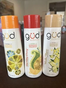 GUD Shampoo 12 oz Lot of 3 Orange Petalooza Red Ruby Groovy Vanilla Flame New - Picture 1 of 3