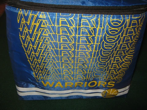 Golden State WARRIORS Insulated LUNCH /  COOLER Bag  (Fits 12 Pack) Cover