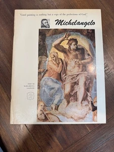 Vintage 1955 Michelangelo Abrams Buch Jüngstes Gericht Drucke Metro Museum Kunst NY - Bild 1 von 5