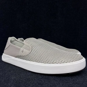 OluKai Lae Ahi Men’s Size 12 Clay Beige Drop Heel Slip On Casual Loafers. - Picture 1 of 11