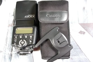 Canon Speedlite 430EX Camera Flash for 60d 70d 5d 6d 7d t3i t4i t5i t6i slave - Picture 1 of 5