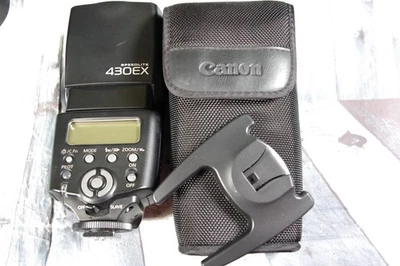 Canon Speedlite 430EX Camera Flash for 60d 70d 5d 6d 7d t3i t4i t5i t6i slave - Image 1 of 4