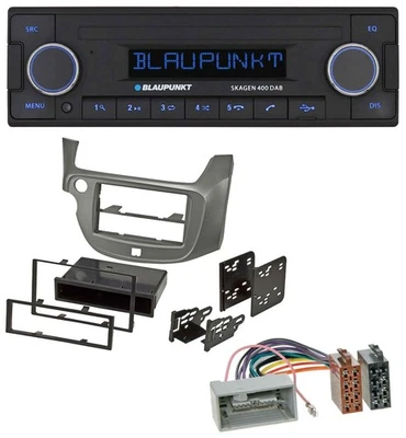 Blaupunkt DAB USB Bluetooth MP3 Autoradio für Honda Jazz (ab 2009) - silber - Bild 1 von 4