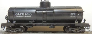 VINTAGE VARNEY GATX BLACK TANK CAR RTR ST MW KD's CAR # 1010 ITEM # T-4 - Picture 1 of 2