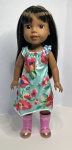 American Girl Gummistiefel Wishers Ashlyn Puppe 14,5 Zoll braune Haare und Augen - Bild 1 von 12